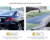 Eaglerich Car Exterior Roof Antenna Decor GPS Style Shark Fin Adhesive Decorative Dummy Antenna Aerial Compatible for Me