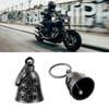 Motorcycle Bells for Biker Good Luck Riding Bells Guardian Biker Bells with Hanger Motorcycle Accessory or Keychain for
