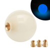YIUIY Round Ball Shift Knob Universal Luminous Gear Shift Knob 5 6 Speed for Manual Automatic Vehicles with Adapters Cre