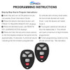 Key Fob Keyless Entry Remote Start Control Replacement Fits for GMC Acadia 20072016 Yukon XLChevy Suburban Tahoe Travers