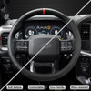 West Llama Customized Auto Car Steering Wheel Cover for Ford F150 F250 F350 Expedition Black