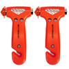 MOTORBUDDY 2Pack Car Safety Hammer Seatbelt Cutter Auto Emergency Escape Hammer with Window Glass Breaker and Seat Belt