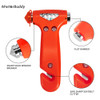 MOTORBUDDY 2Pack Car Safety Hammer Seatbelt Cutter Auto Emergency Escape Hammer with Window Glass Breaker and Seat Belt