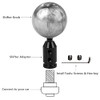Monrand Black Shift Knob AdapterGear Shifter Adapter Kit 14mm Aluminum Alloy Universal Shifter Knob Adapter for NonThrea