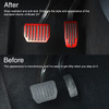 QIRUIMY Foot Pedal Pads Set for Tesla Model 3 Model Y NonSlip Performance Aluminum Car Accessories Brake Accelerator Ped