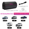Ziciner Genuine Leather Steering Wheel Cover Stitch on Wrap Breathable AntiSlip Car Steering Wheel Protector for Max Dia