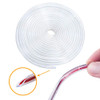 Eytool 5M Clear Door Edge Protectors Rubber Edge Trim Seal Protector with U Shape Car Protection Door Edge Guard Fit for