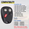 Vurkcy Key Fob Replacement for 20032006 Chevy Silverado Suburban Avalanche Tahoe SSR Equinox 0306 Gmc Sierra Yukon XL 03