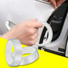 QBUC Car Door Edge Guard Clear Universal Door Sill Protector Car Door Trim Edge Guard Protection Film AntiCollision Fits