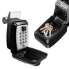 Upgrade SL591 Car Key Lock Box Car Window Lock Box for Turo Car Window Punch Button LockBox Vehicle Window Key Box Vehic