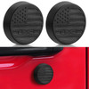 CALBEAU Keyhole Covers Compatible with 20182026 Jeep Wrangler JL and Gladiator JT Front Door Strong Magnet Keyhole Decor