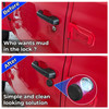 CALBEAU Keyhole Covers Compatible with 20182026 Jeep Wrangler JL and Gladiator JT Front Door Strong Magnet Keyhole Decor