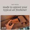 Drift Car Air Freshener The Original Wood Air Freshener Car Odor Eliminator Long Lasting Scent Auto Accessories Metal Cl