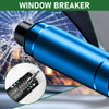 GUGUZ Car Window Breaker Seatbelt Cutter 2in1 Car Safety Hammer Window Breaker Glass Tool Seatbelt Cutter Portable Emerg