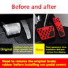 GZJUNFUGJ Gas and Brake Pedal Cover Compatible for Dodge Challenger Accessories 20082024 Compatible for Dodge Charger Ac