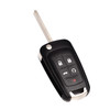 MechanMagic Remote Flip Key Fob Replacement Fits for Chevy Cruze Equinox Camaro Malibu Sonic Impala Buick Lacrosse Regal