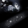 CAR PASS Bling Diamond Leather Steering Wheel Cover With Sparkly Crystal Glitter Rhinestones Universal Fit 141215 Car Wh
