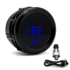 SINCO TECH Car Digital Oil Pressure Gauge 52mm Blue LED Automobile Meter Oil Press GaugeNew Sensor