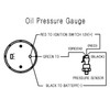 SINCO TECH Car Digital Oil Pressure Gauge 52mm Blue LED Automobile Meter Oil Press GaugeNew Sensor