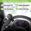 Spurtar Steering Wheel Knob Universal Car Suicide Knob Power Handle Spinner Fit for Steering Wheel Cars Semi Truck Forkl