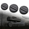 Brvtek for Jeep Keyhole Covers for 20182024 Jeep Wrangler JL Gladiator JT Door Lock Cover for Wrangler Keyhole Cover 3Pc