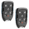 Smart Key Fob Keyless Entry Remote fits 20152020 Chevy SuburbanTahoeGMC Yukon Yukon XL HYQ1AA 13580802 Set of 2