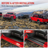 Utiiy Door Sill Guards Kit Fit for 20182025 Jeep Wrangler JL Unlimited Door Sill Protector for 20202025 Jeep Gladiator E