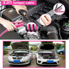 HLWDFLZ Car Emergency Kit with Portable Air Compressor Roadside Emergency Kit for Vehicles Winter Car Safety Roadside As
