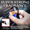 Solvre Car Air Freshener for Men Perfume Style Freshener with Solvre Fragrance Strong Freshener with Odour Eliminating T