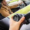 FOURING Universal Steering Wheel Spinner Knob Smooth Black Finish Fits Steering Wheels 05175 Diameter Effortless Spinnin