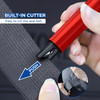 Omrisy 2 Pack Car Safety Hammer Car Window Breaker Seatbelt Cutter Emergency Escape Tool Car Glass Breaker for Land and