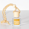COOLGIRLCANDLES Pistachio Salted Caramel Hanging Car Air Freshener and Essential Oil Diffuser Automobile Aromatherapy Di