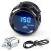 WATERWICH Oil Pressure Gauge 0150 PSI DC12V Press Gauge Meter Kit 2inches 52mm for Car Truck Vehicle Automotive