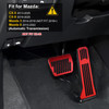 ANFOKAS Compatible with Mazda CX5 CX9 3 6 Accessories AntiSlip Sporty Car Foot Pedal Covers Rest Brake Gas Accelerator P