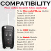 SUPALAND Keyless Entry Remote Control Key Fob Replacement Fits for Chevy Cruze Equinox Camaro Impala Malibu Sonic Buick