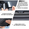 Frienda Car Door Edge Guards Door Sill Protector Automotive Entry Guard Anti Collision Scuff Sill Trim Protection Strips