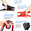 AUTODECO Roadside Car Emergency Kit 136Pcs Premium Heavy Duty Car Safety Kit Emergency Kits for car