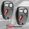 2 Keyless Entry Remote Key Fob 3 Button