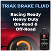 TRIAX Brake Fluid DOT 34 Full Synthetic High Temp Heavy Duty AllVehicle Race Ready European Asian US Vehicles Resists Br