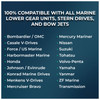 TRIAX Marine Gear SAE 90 Full Synthetic Oil for All Stern Drives Bow Thrusters and Lower Gear Units in All Boats and Jet