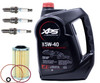 Edwards Oil Change Kit fits All SeaDoo 2002 4TEC 130155185215255260hp GTX RXT RXP RXPX RXTX GTI w 1 Gallon XPS 5W40 Oil