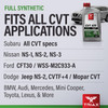 TRIAX CVT ATF OEM Grade Universal NonSlip CVT Transmission Fluid Surpasses All OEM Specs 5 Quart Jug