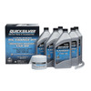 Quicksilver 10W30 Oil Change Kit for 4Stroke 150hp Mercury and Mariner Outboards