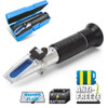 4in1 DEF Antifreeze Coolant Refractometer for Automobile Antifreeze System Diesel Exhaust Fluid Battery Acid and Windshi