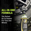 ExoForma Wheel Tire Cleaner Removes BuiltUp Brake Dust Dirt Grime Improves Dressing Performance 2in1 Formula Chosen by P