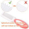 Baby Hair Brush Cradle Cap Brush Baby Hair Comb Baby Hair Brush and Comb Set for Newborns Toddlers Baby Brush Soft Brist