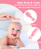 Baby Healthcare and Grooming Kit Safety Newborn Nursery Baby Care Kit with Hair Brush Comb Nail Clipper Thermometer Paci