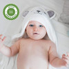 HIPHOP PANDA Hooded Towel Rayon Made from Bamboo Bath Towel with Bear Ears for Newborn Babie Toddler Infant Absorbent La