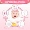 Baby Healthcare and Grooming Kit 21 in 1 Portable Baby Essentials Kit with Gas Relief Hair Brush Comb Nasal Aspirator fo