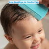 Cradle Cap Brush for Babies Cradle Cap Treatment Baby Sponge for Bathing Baby Brush and Comb Set Newborn Baby Comb Scalp